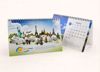 Пример Настольный перекидной календарь